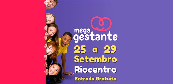 Mega Gestante – 25 a 29/Set no Riocentro