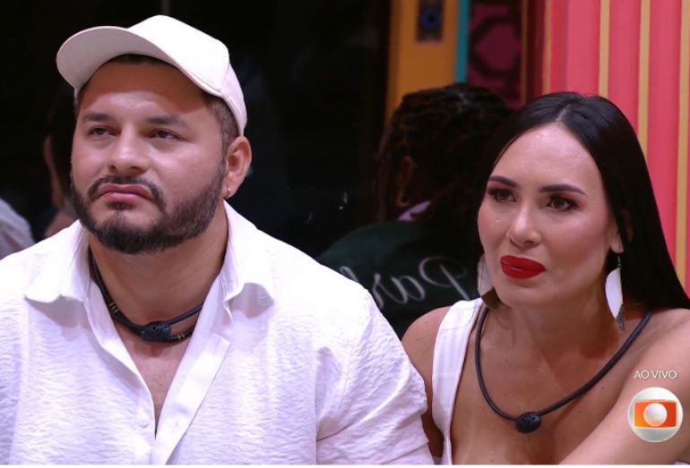 Marcelo e Arleane são os primeiros eliminados do BBB 25