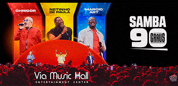 Samba 90 Graus – Via Music Hall